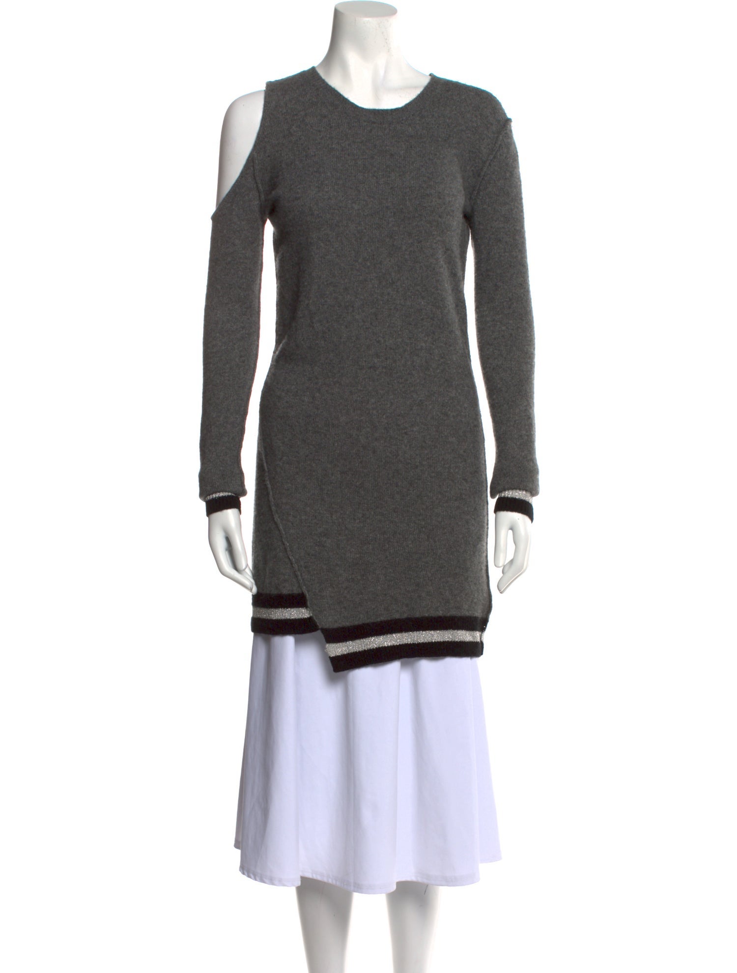 Pam & Gela Crew Neck Mini Dress