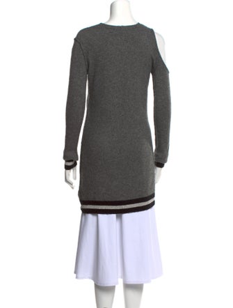 Pam & Gela Crew Neck Mini Dress