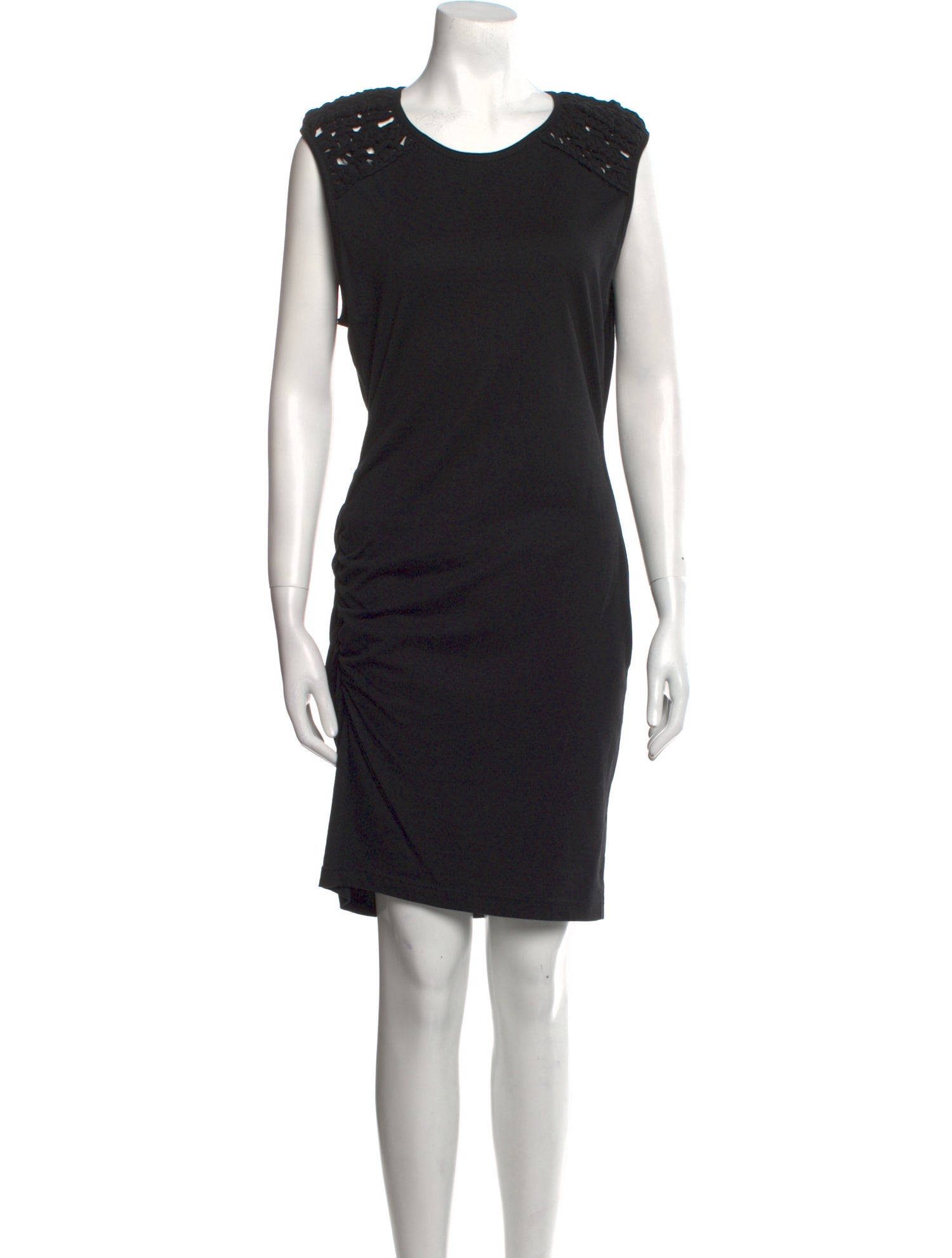 Pam & Gela Crew Neck Mini Dress