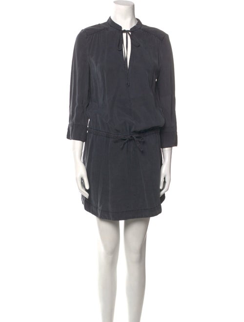 Pam & Gela Mock Neck Mini Dress