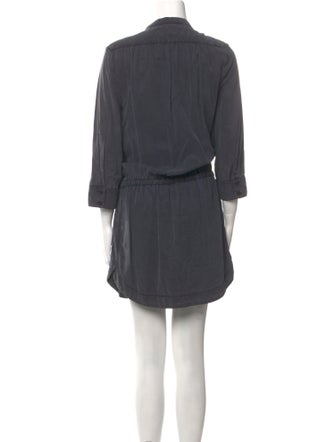 Pam & Gela Mock Neck Mini Dress