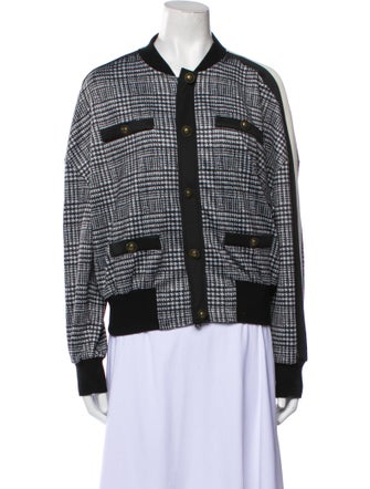 Pam & Gela Houndstooth Print Jacket