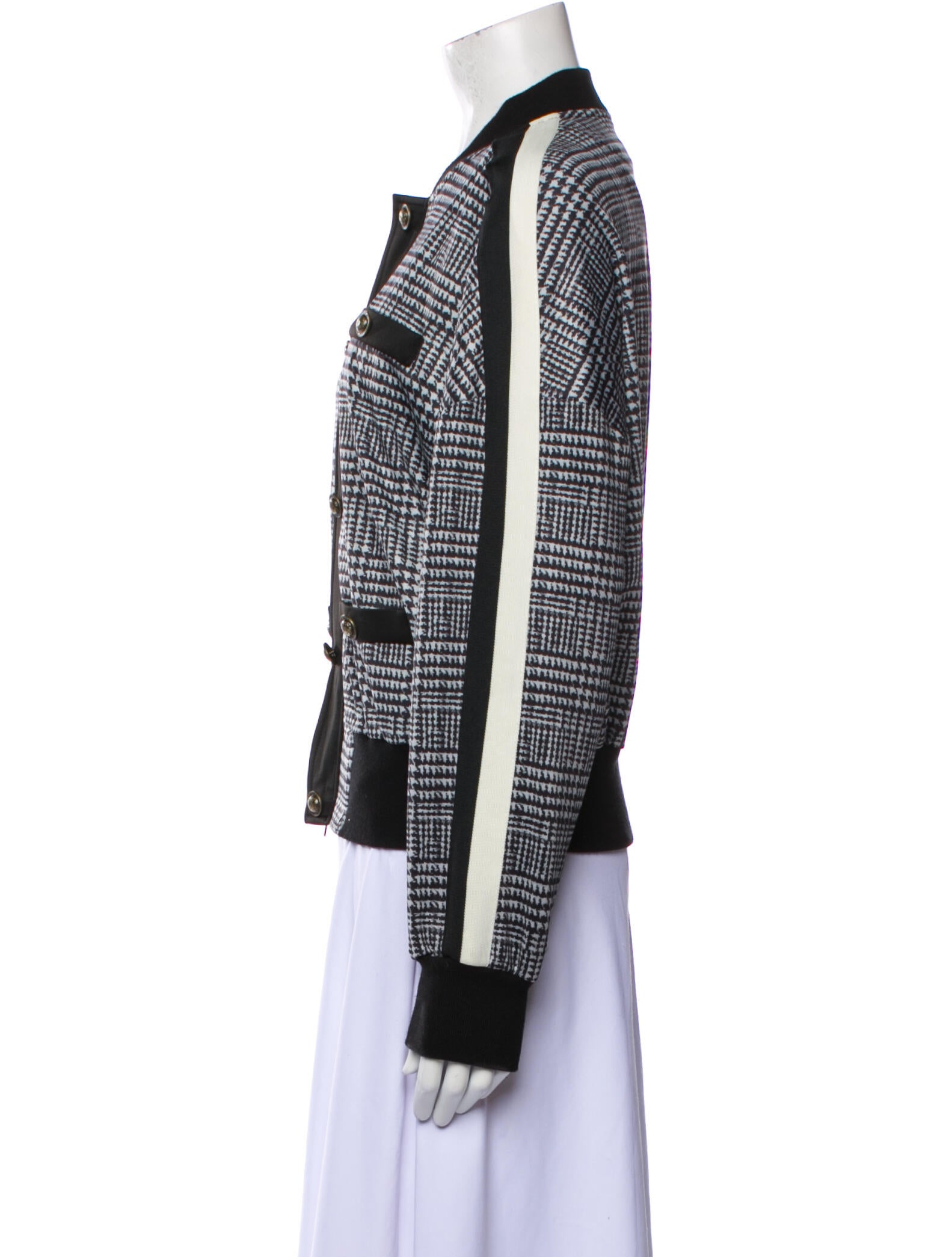 Pam & Gela Houndstooth Print Jacket