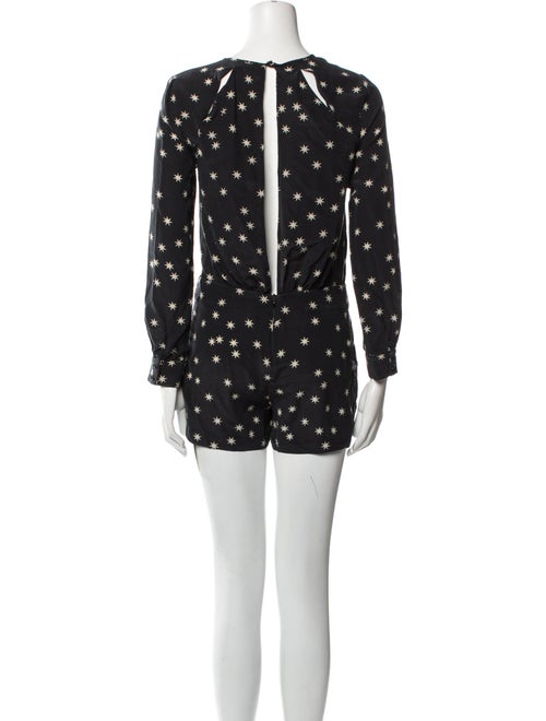 Pam & Gela Silk Printed Romper