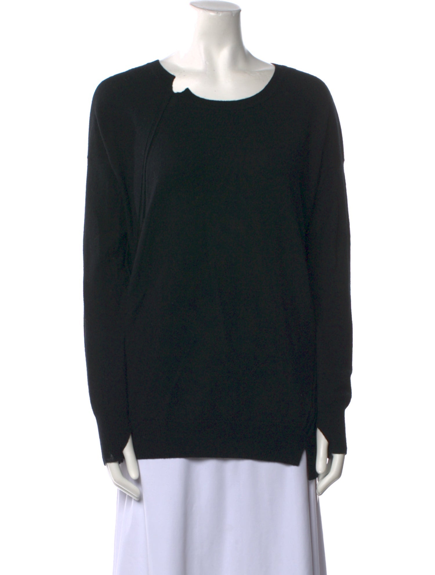 Pam & Gela Wool Scoop Neck Sweater