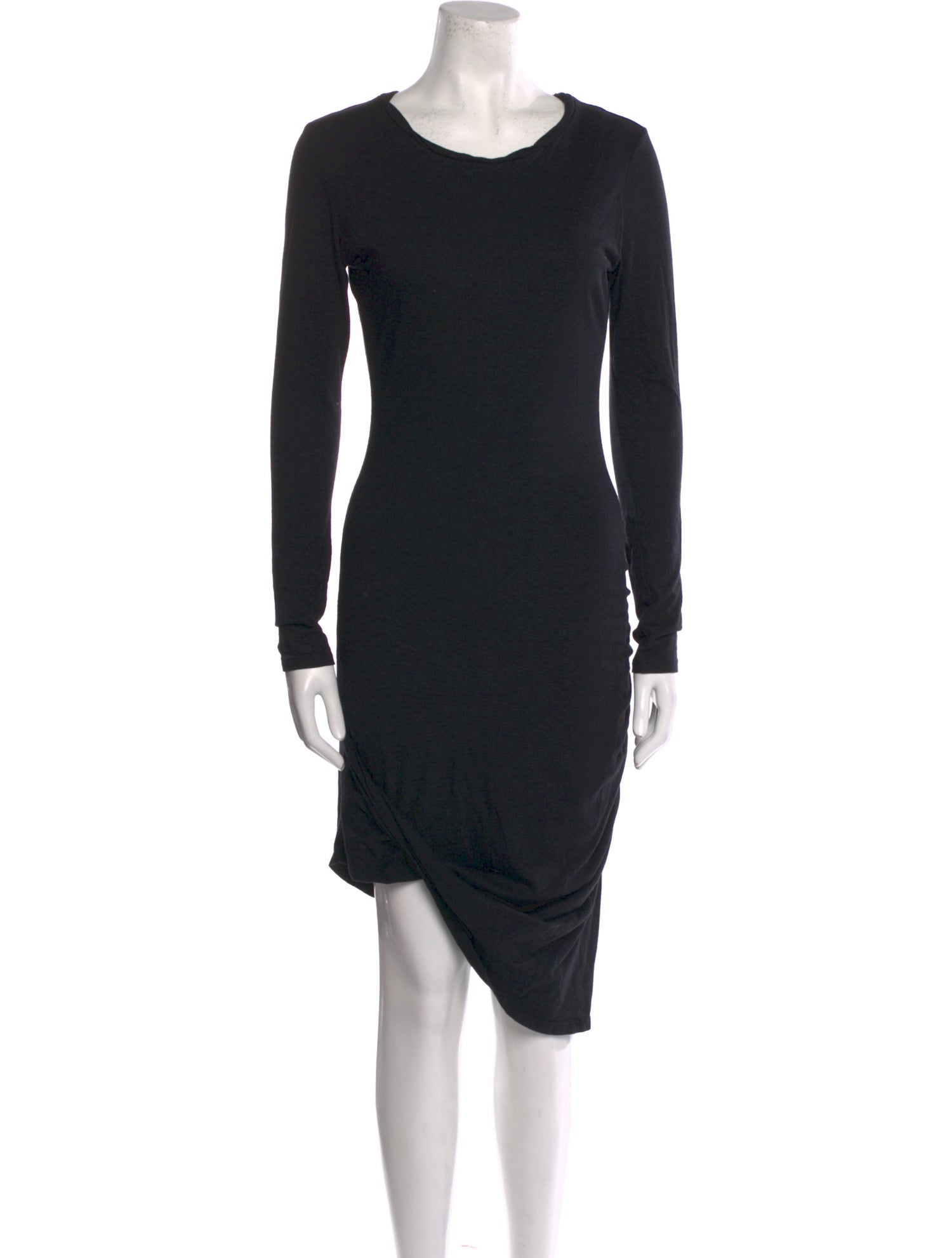 Pam & Gela Scoop Neck Midi Length Dress