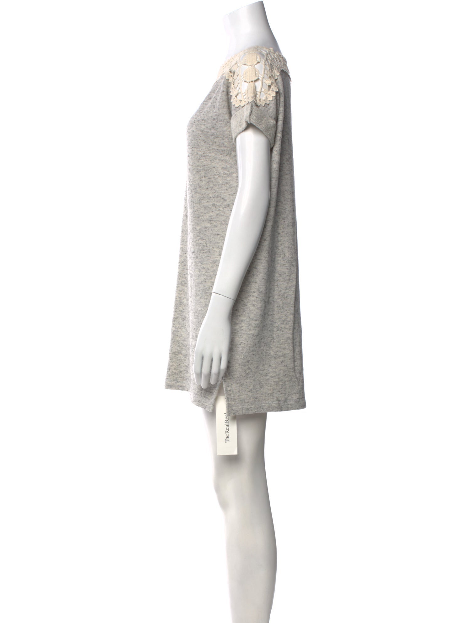 Pam & Gela Bateau Neckline Sweater