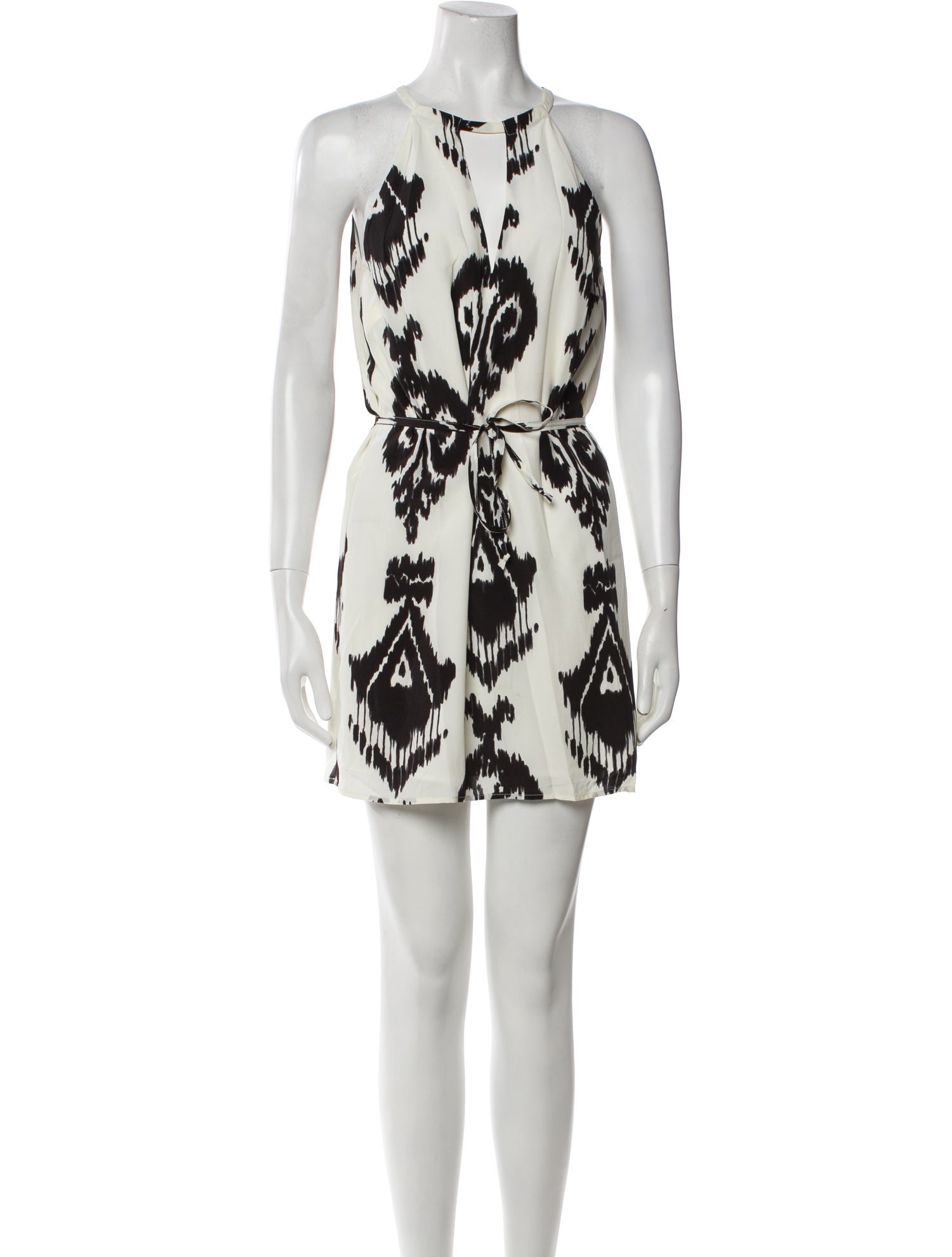 Pam & Gela Silk Mini Dress
