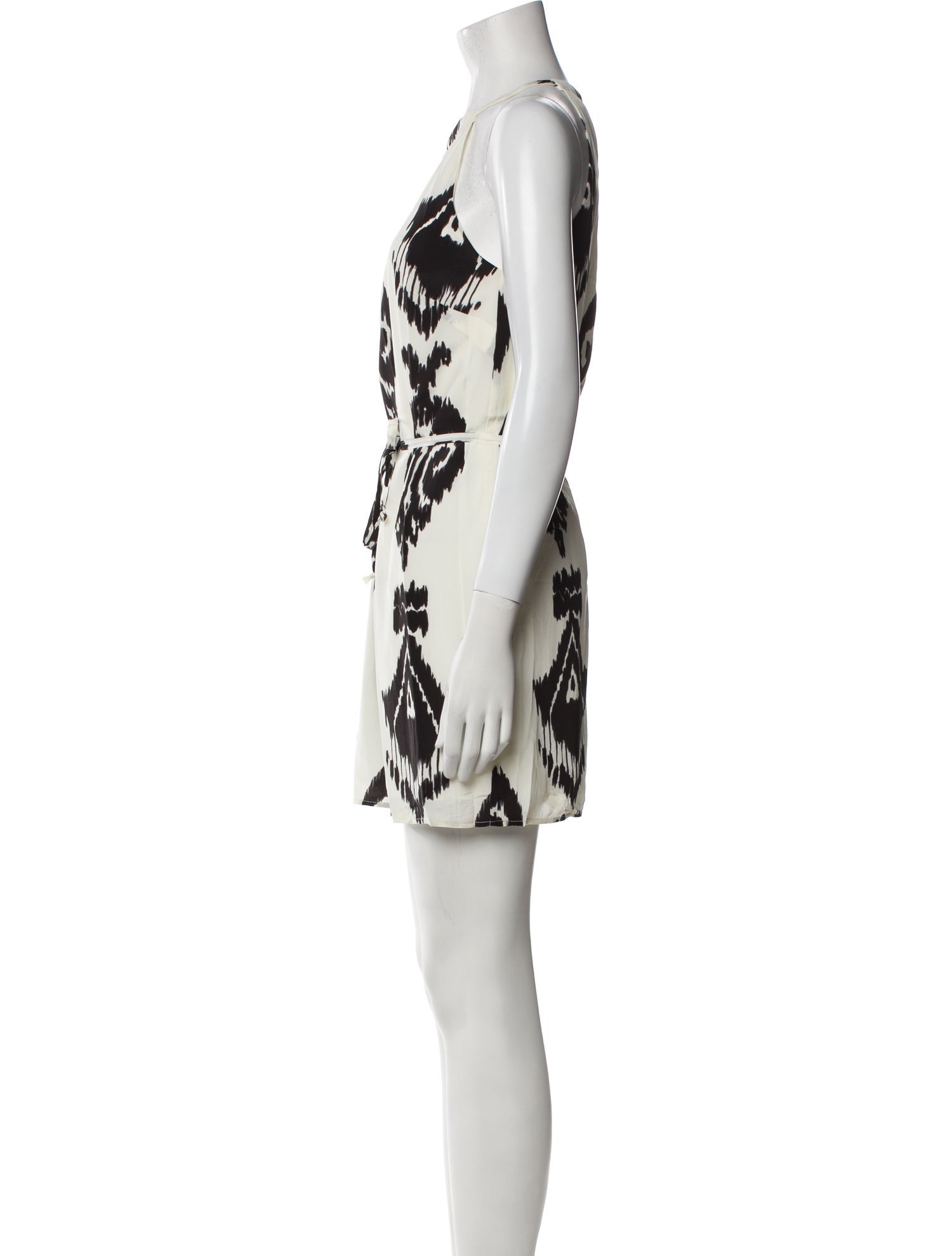 Pam & Gela Silk Mini Dress