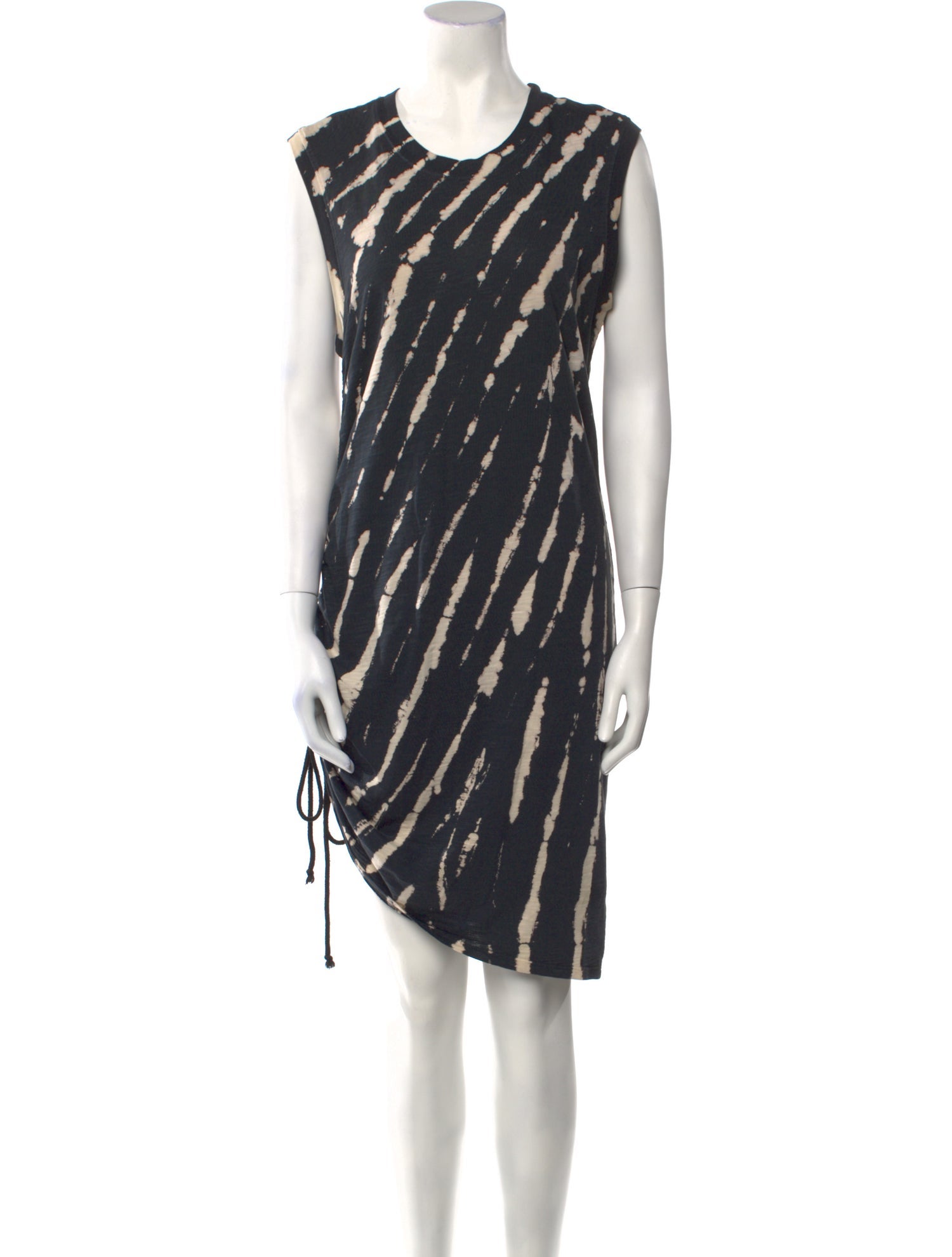 Pam & Gela Animal Print Knee-Length Dress