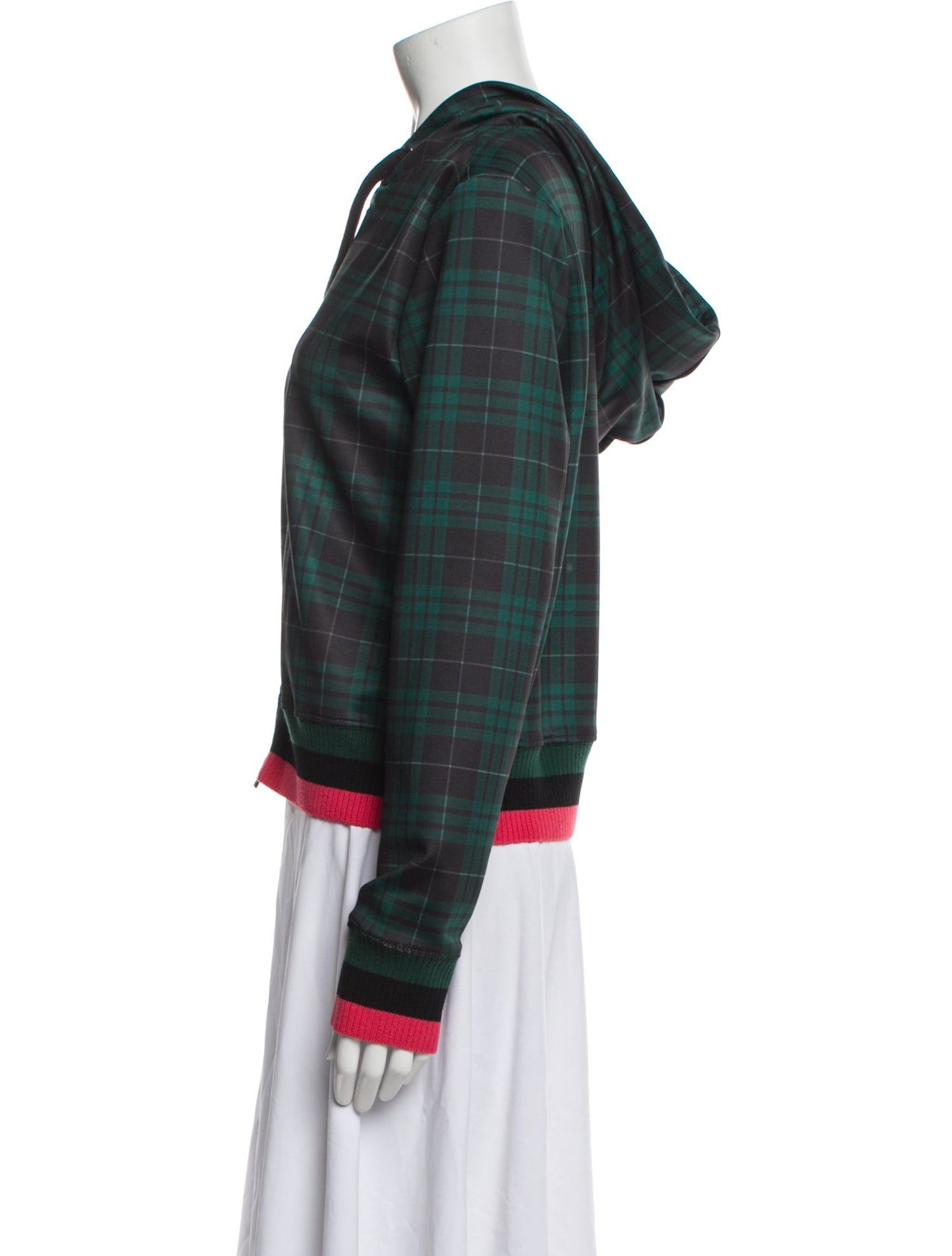 Pam & Gela Plaid Print Jacket w/ Tags