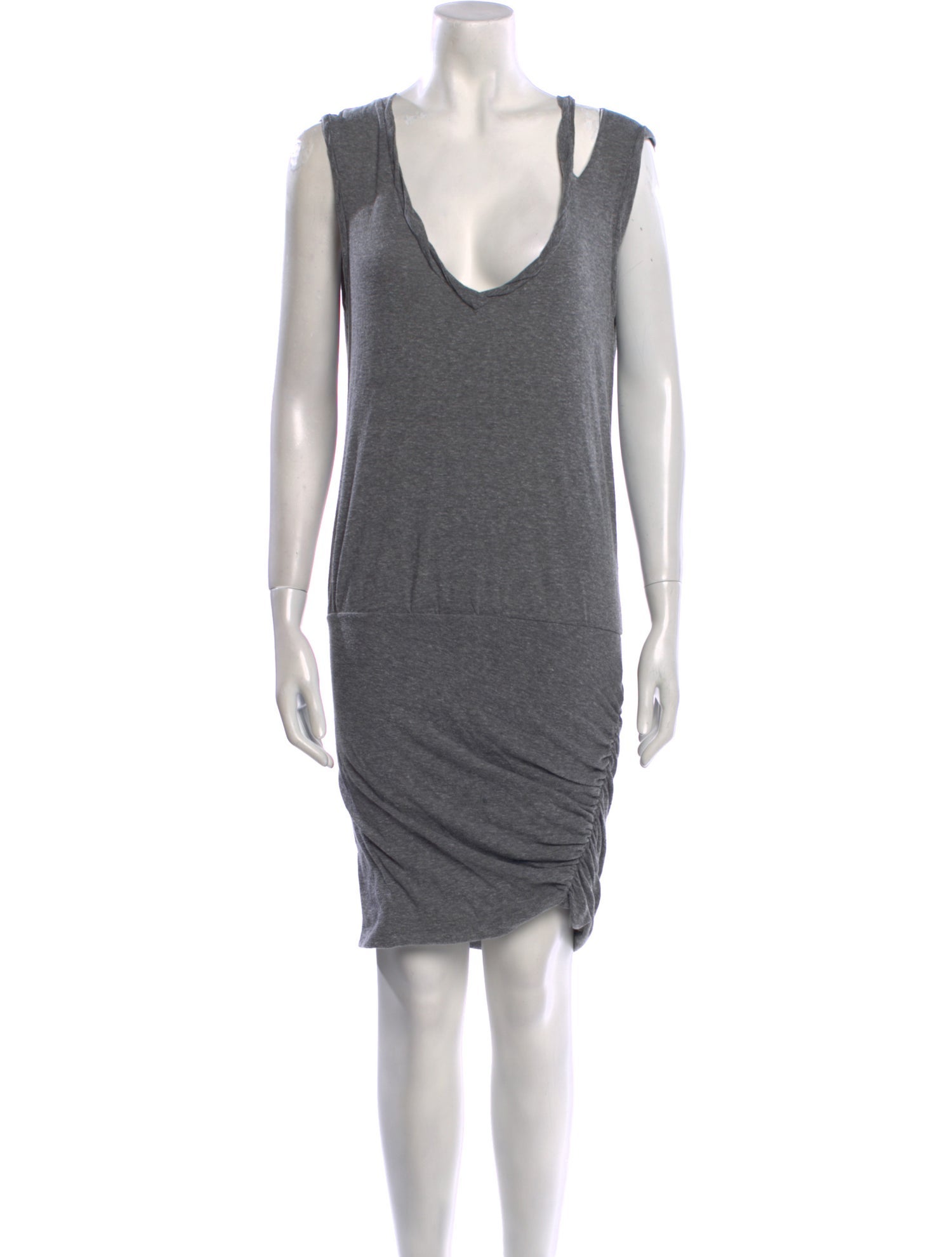 Pam & Gela Scoop Neck Knee-Length Dress