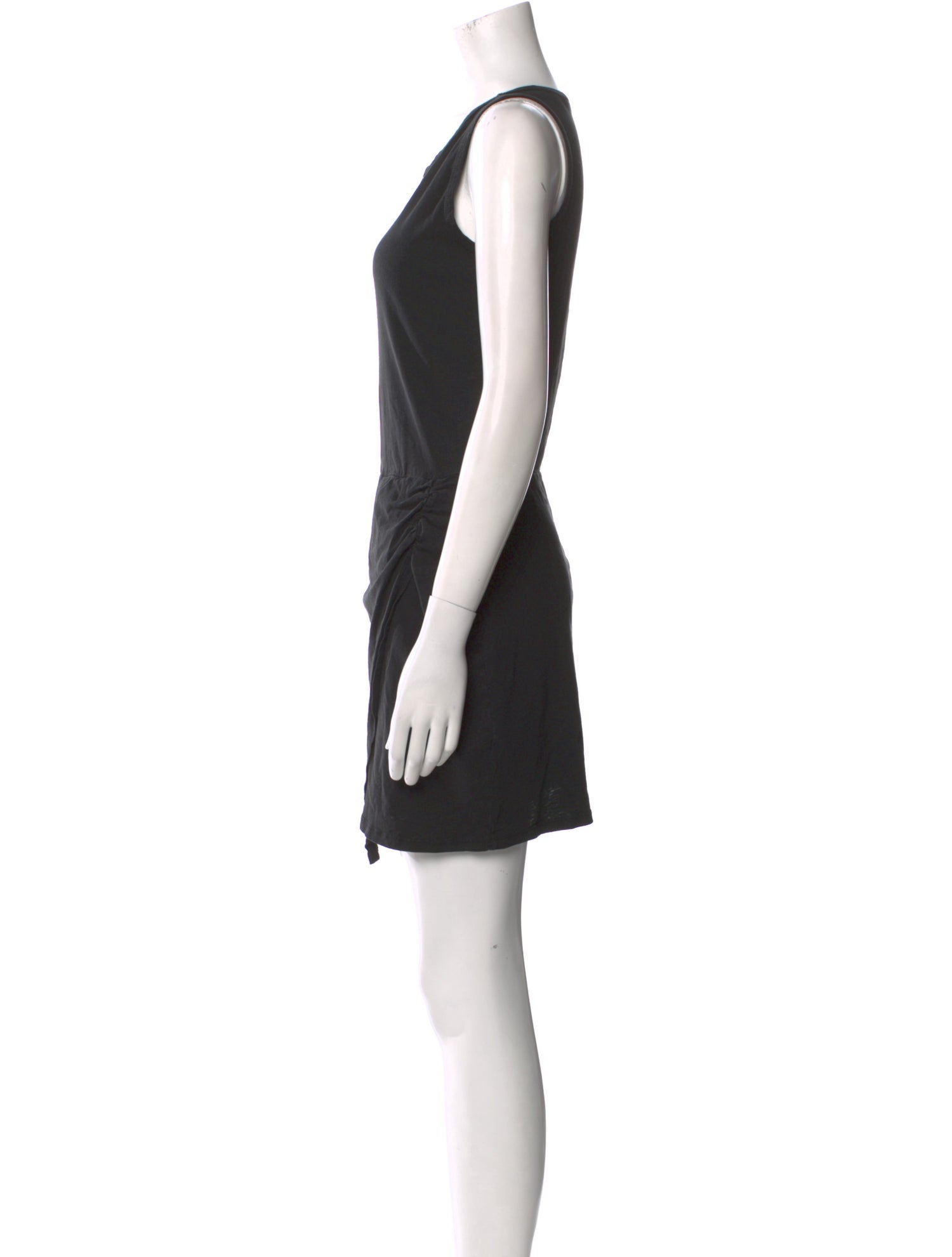 Pam & Gela Scoop Neck Mini Dress