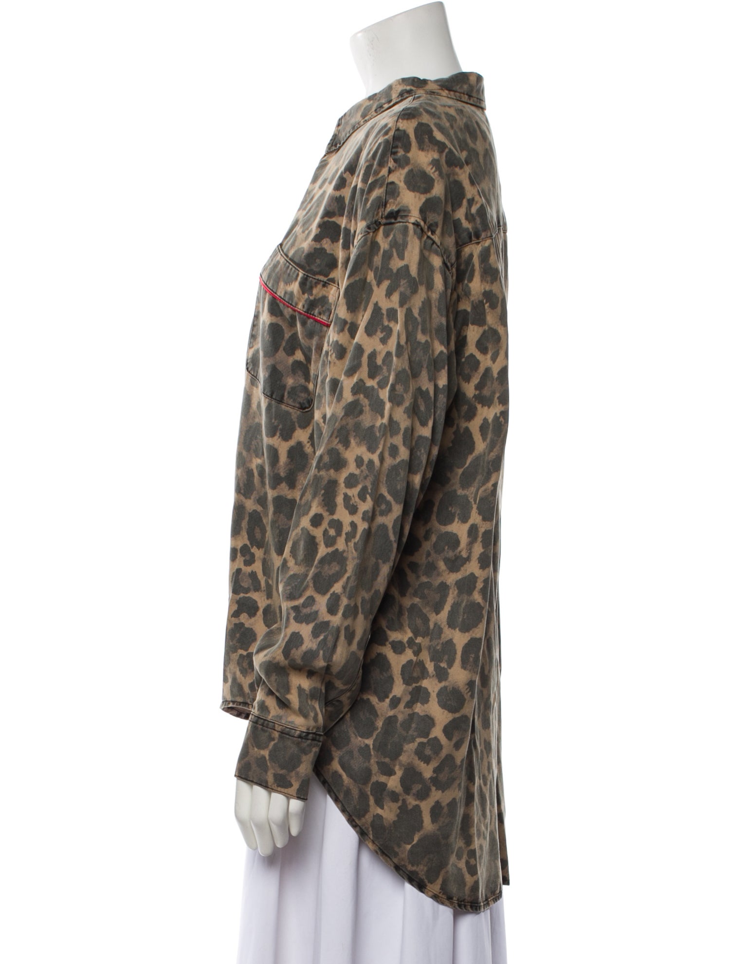 Pam & Gela Animal Print Jacket
