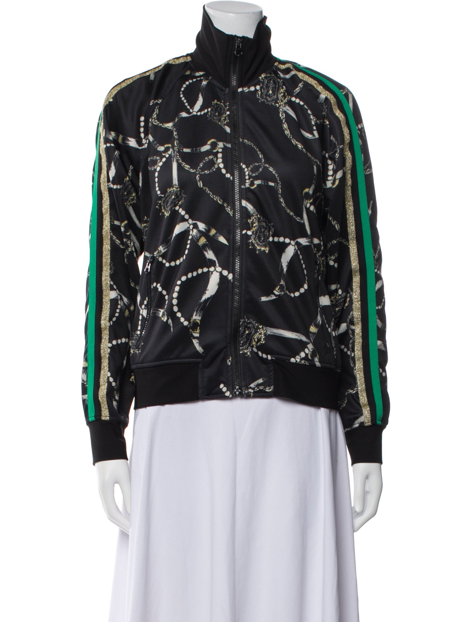 Pam & Gela Printed Bomber Jacket