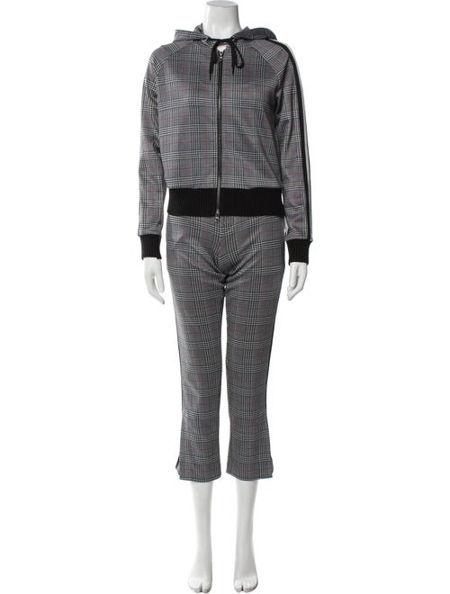 Pam & Gela Houndstooth Print Pant Set