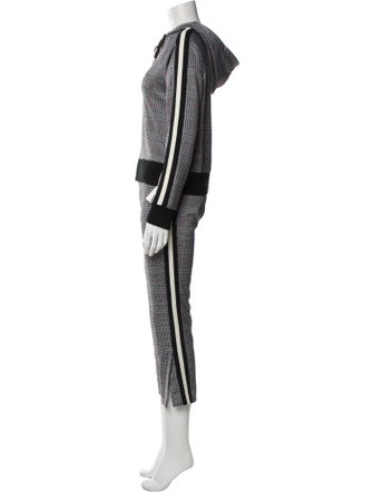 Pam & Gela Houndstooth Print Pant Set