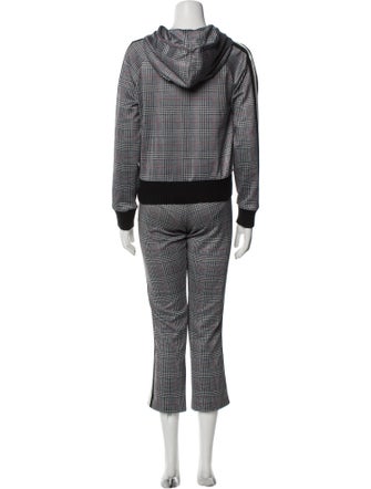 Pam & Gela Houndstooth Print Pant Set