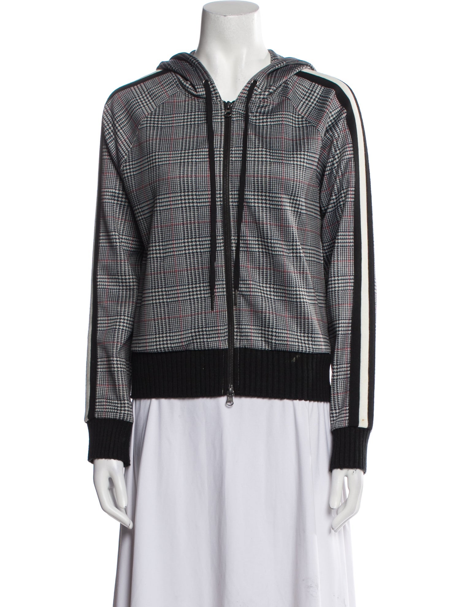 Pam & Gela Houndstooth Print Evening Jacket