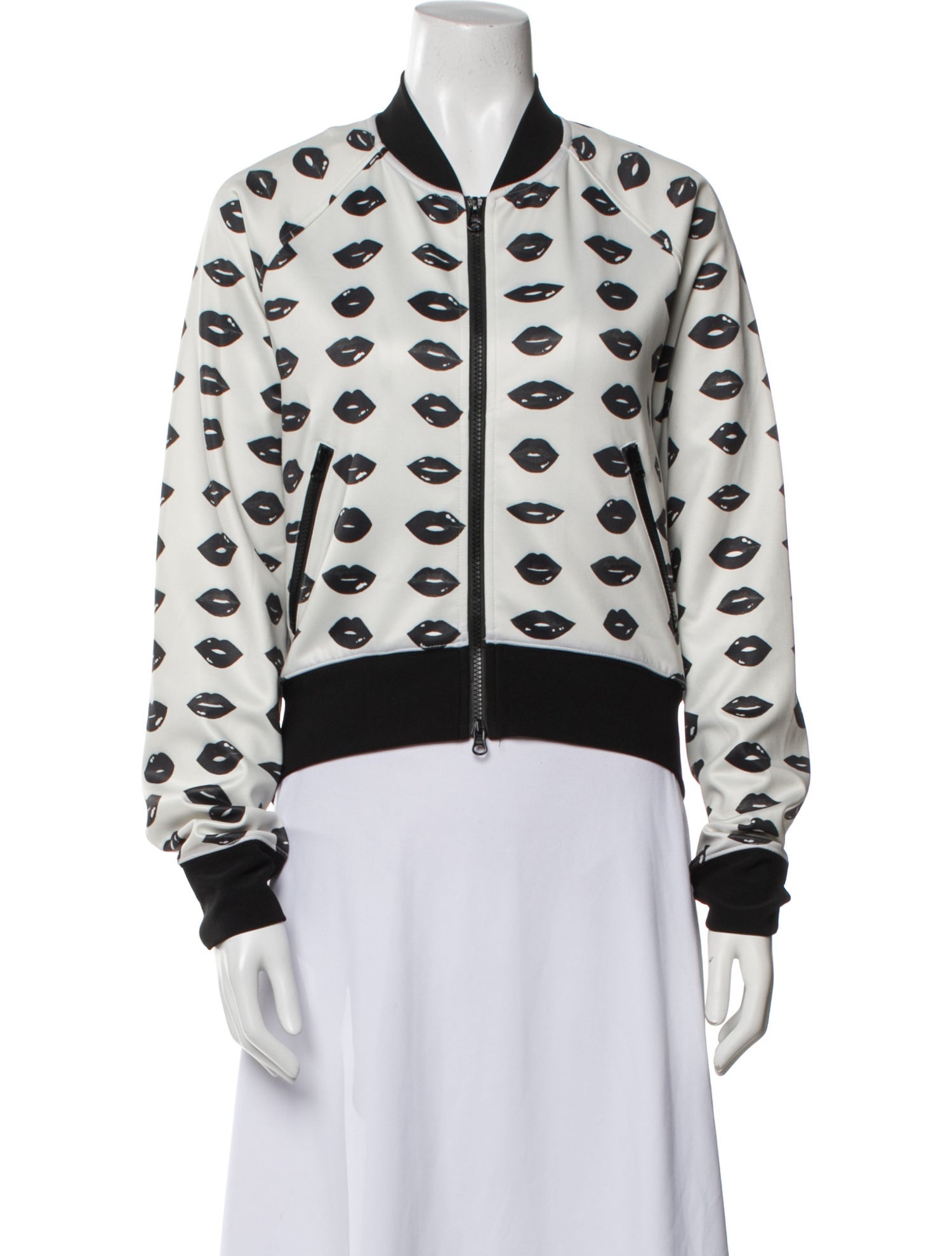 Pam & Gela Printed Bomber Jacket