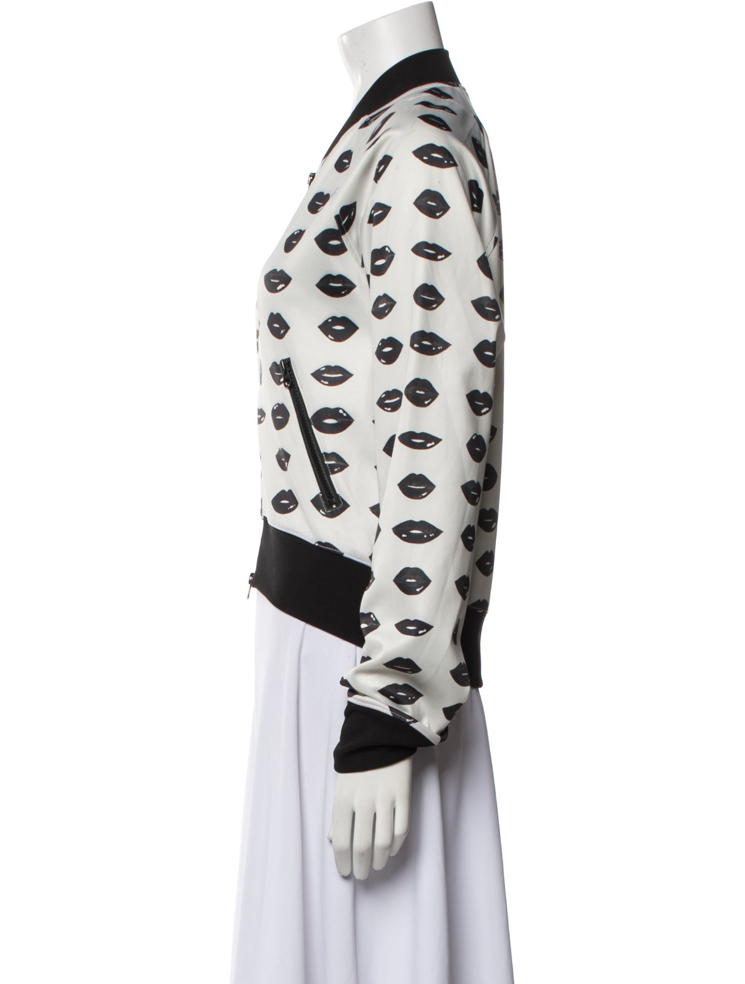 Pam & Gela Printed Bomber Jacket