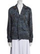Pam & Gela Printed Denim Jacket