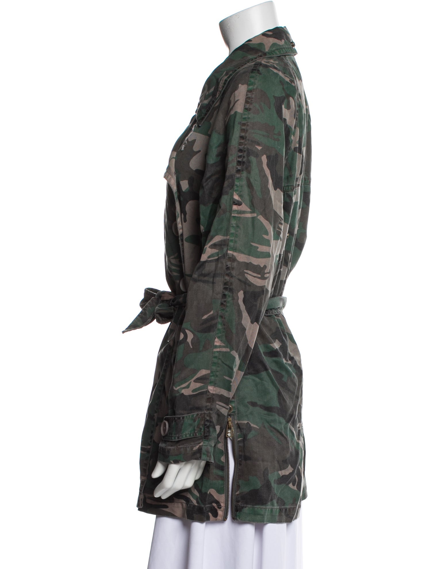 Pam & Gela Printed Utility Jacket