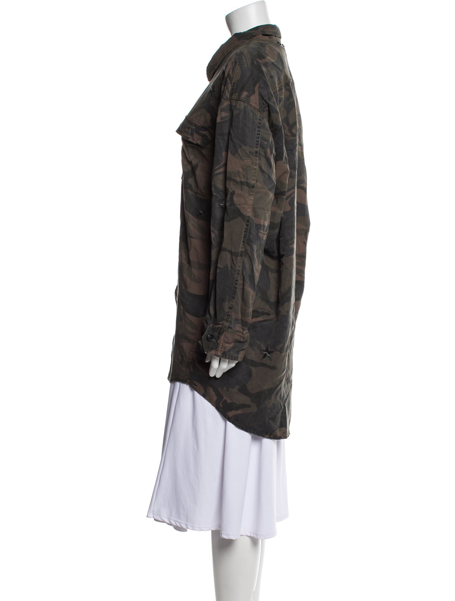 Pam & Gela Printed Coat