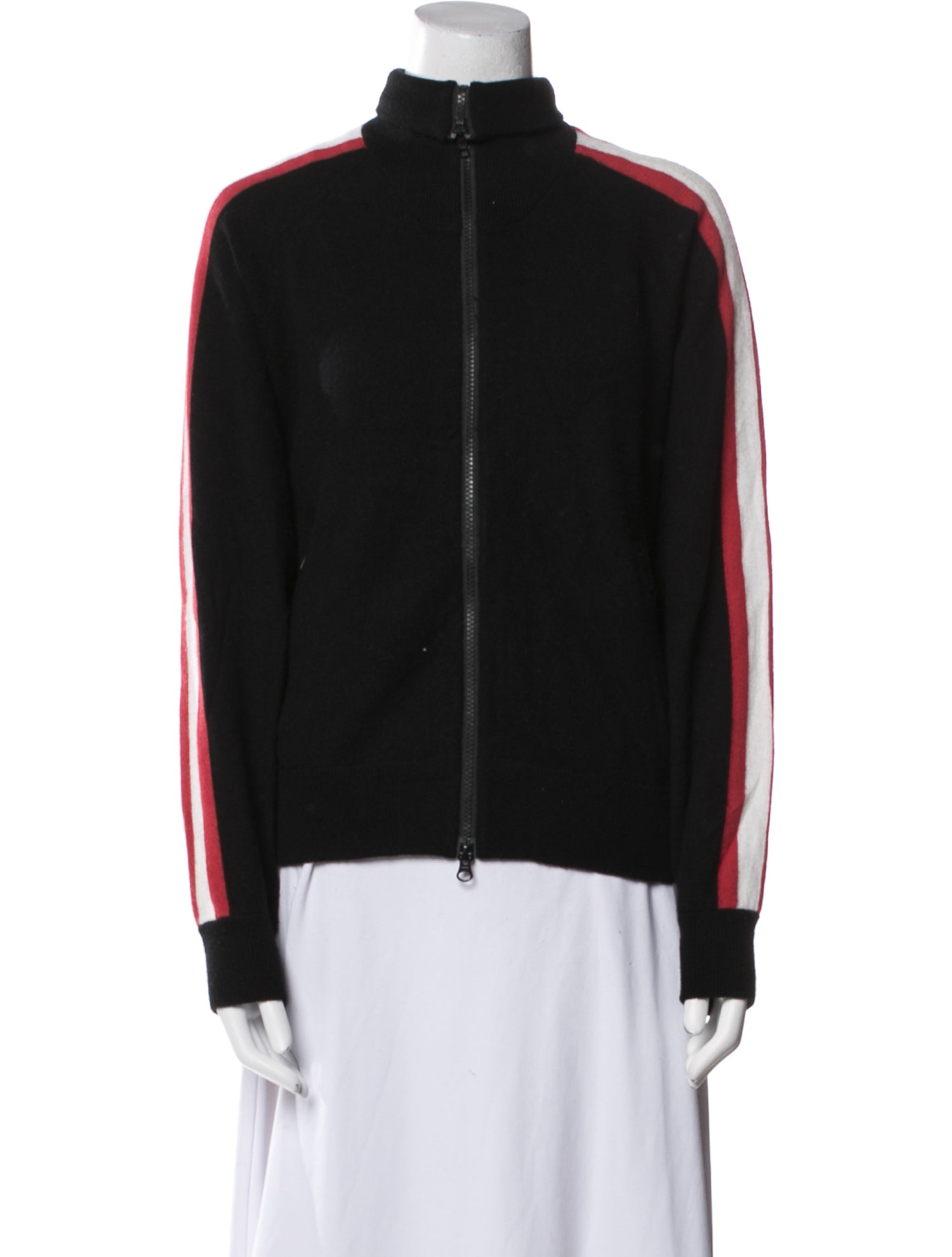 Pam & Gela Striped Bomber Jacket