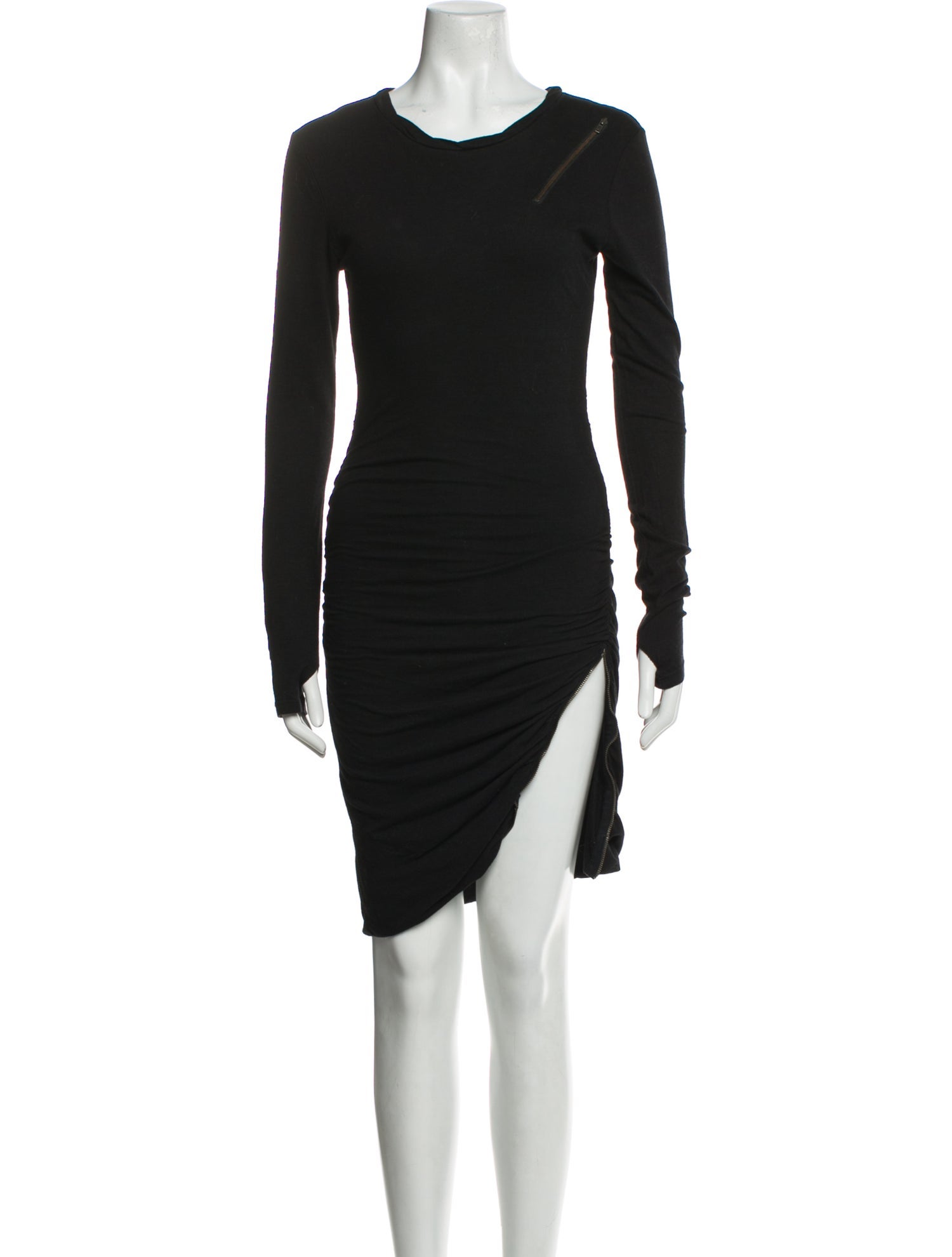 Pam & Gela Scoop Neck Mini Dress