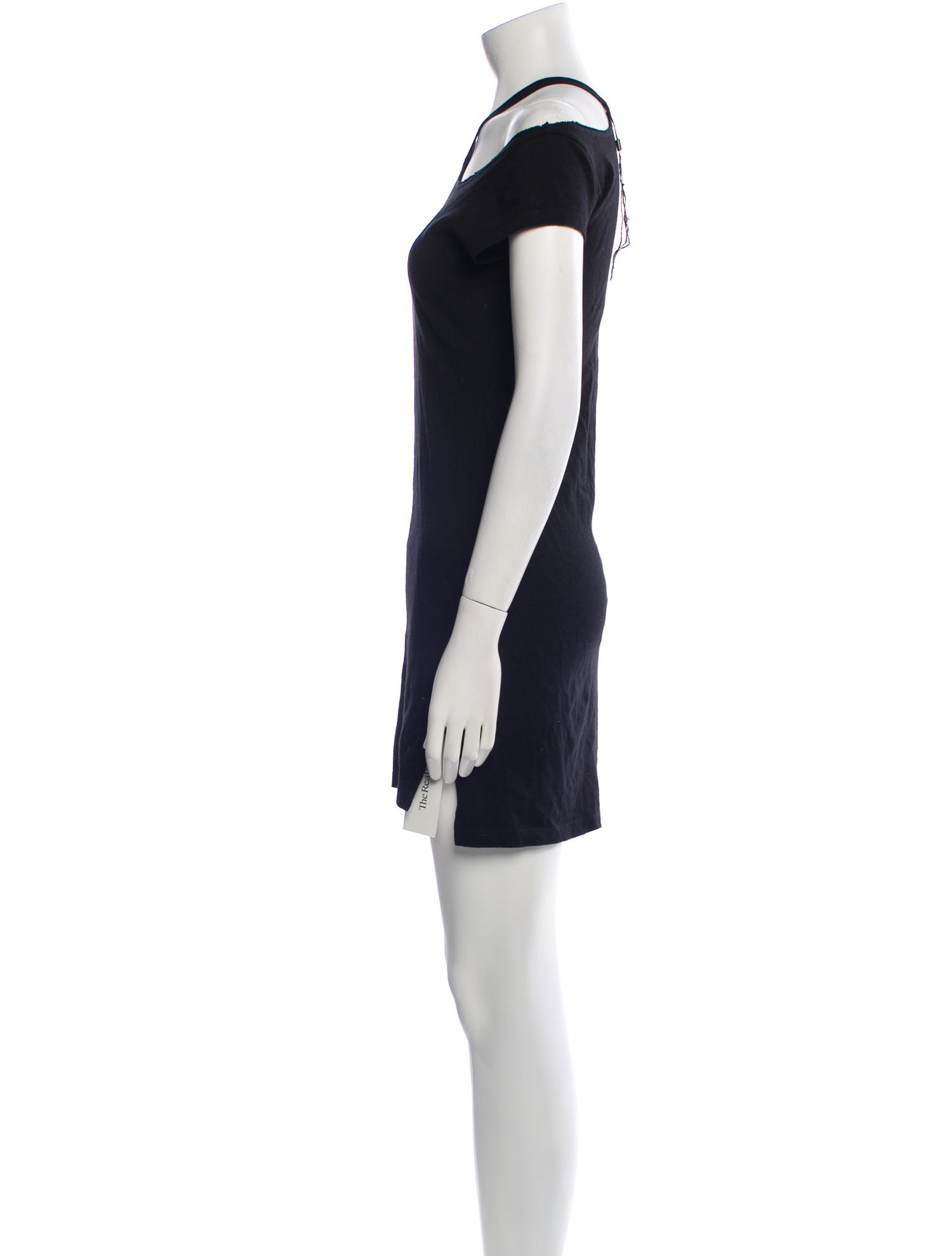 Pam & Gela Asymmetrical Mini Dress