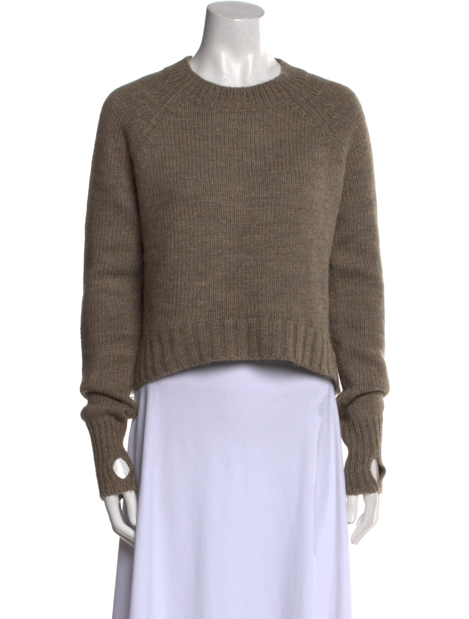Pam & Gela Wool Crew Neck Sweater