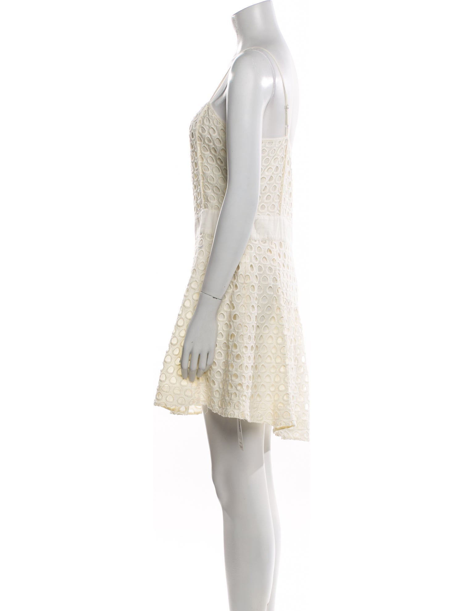 Pam & Gela Square Neckline Mini Dress