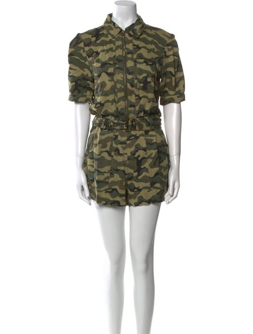 Pam & Gela Camouflage Print Romper
