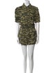 Pam & Gela Camouflage Print Romper