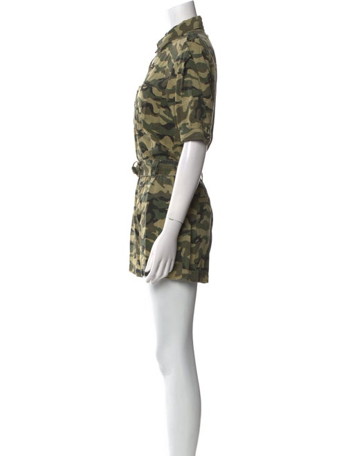 Pam & Gela Camouflage Print Romper