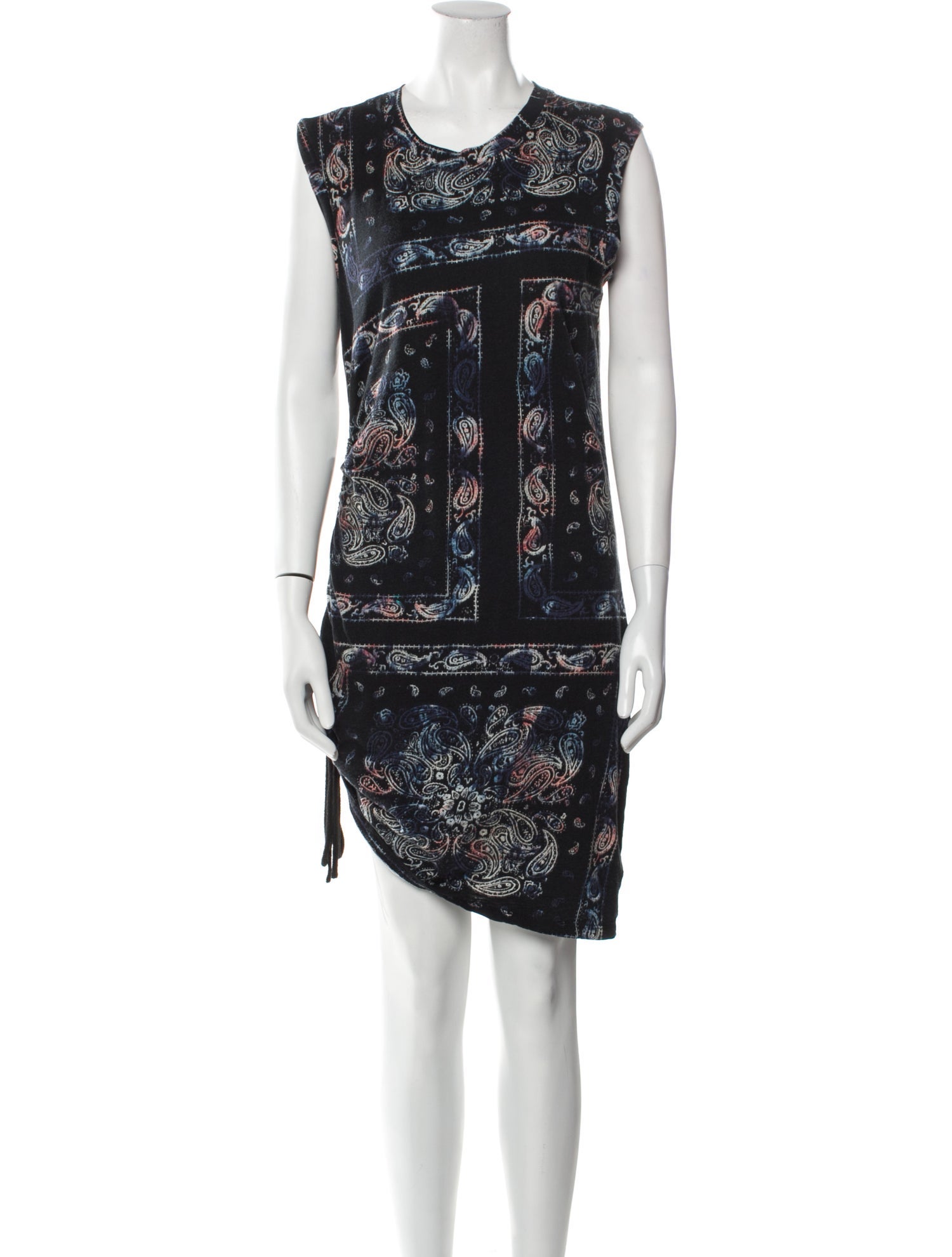 Pam & Gela Paisley Print Mini Dress