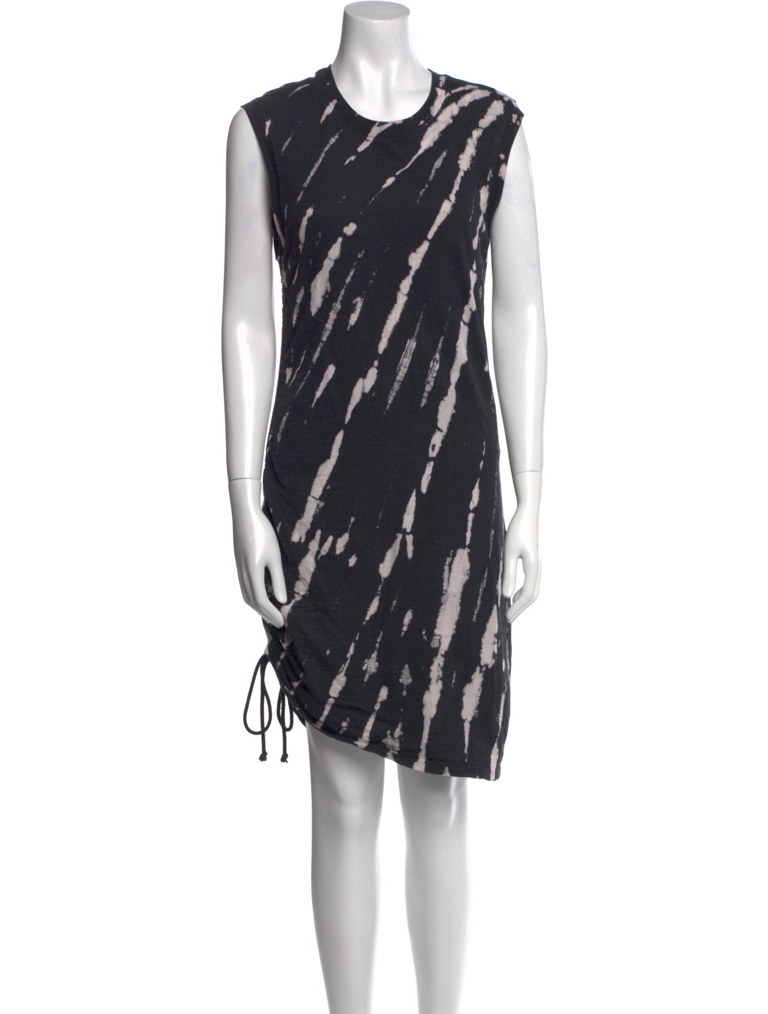 Pam & Gela Tie-Dye Print Knee-Length Dress