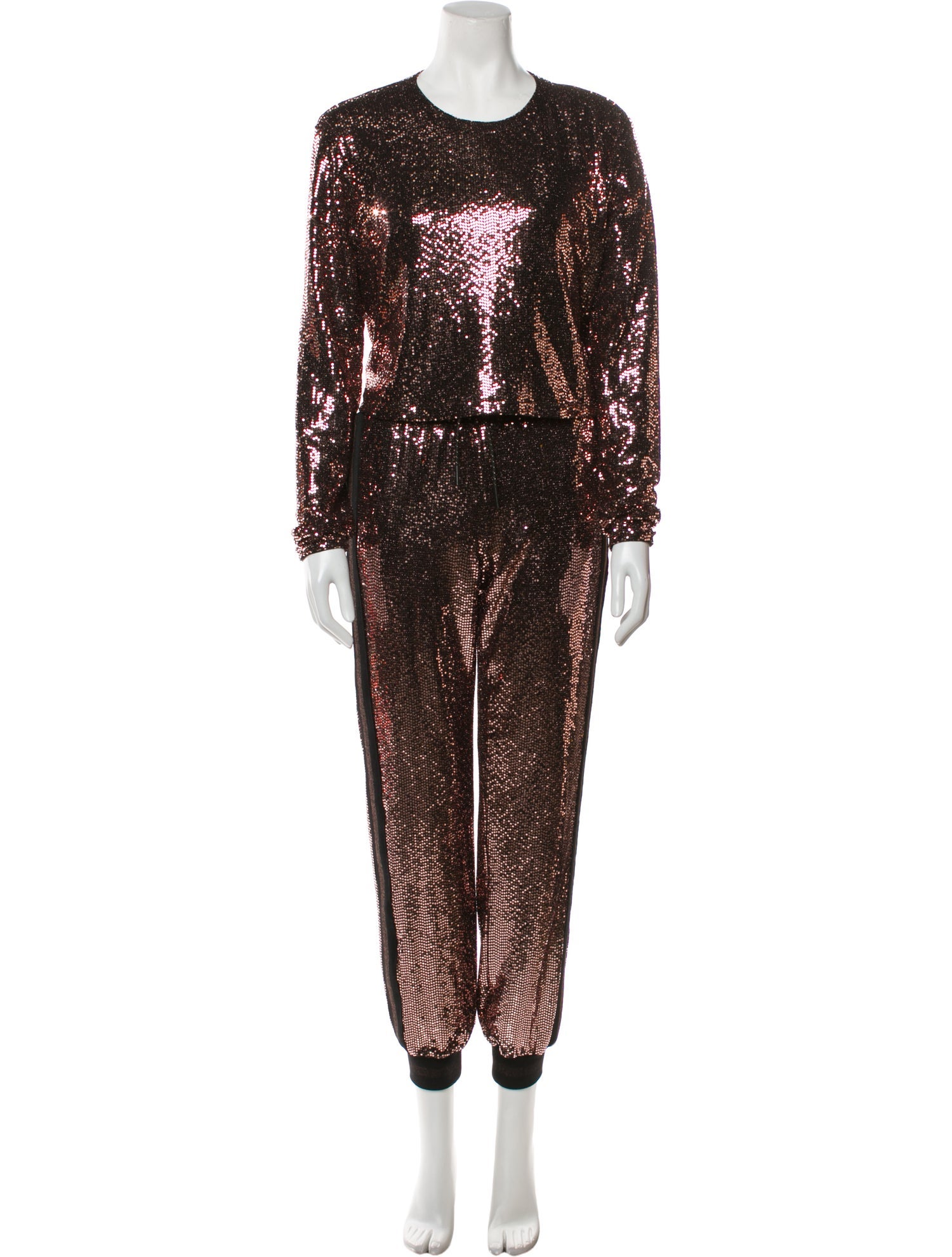 Pam & Gela Sequin Embellishments Pant Set w/ Tags