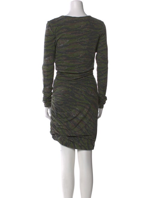 Pam & Gela Printed Knee-Length Dress