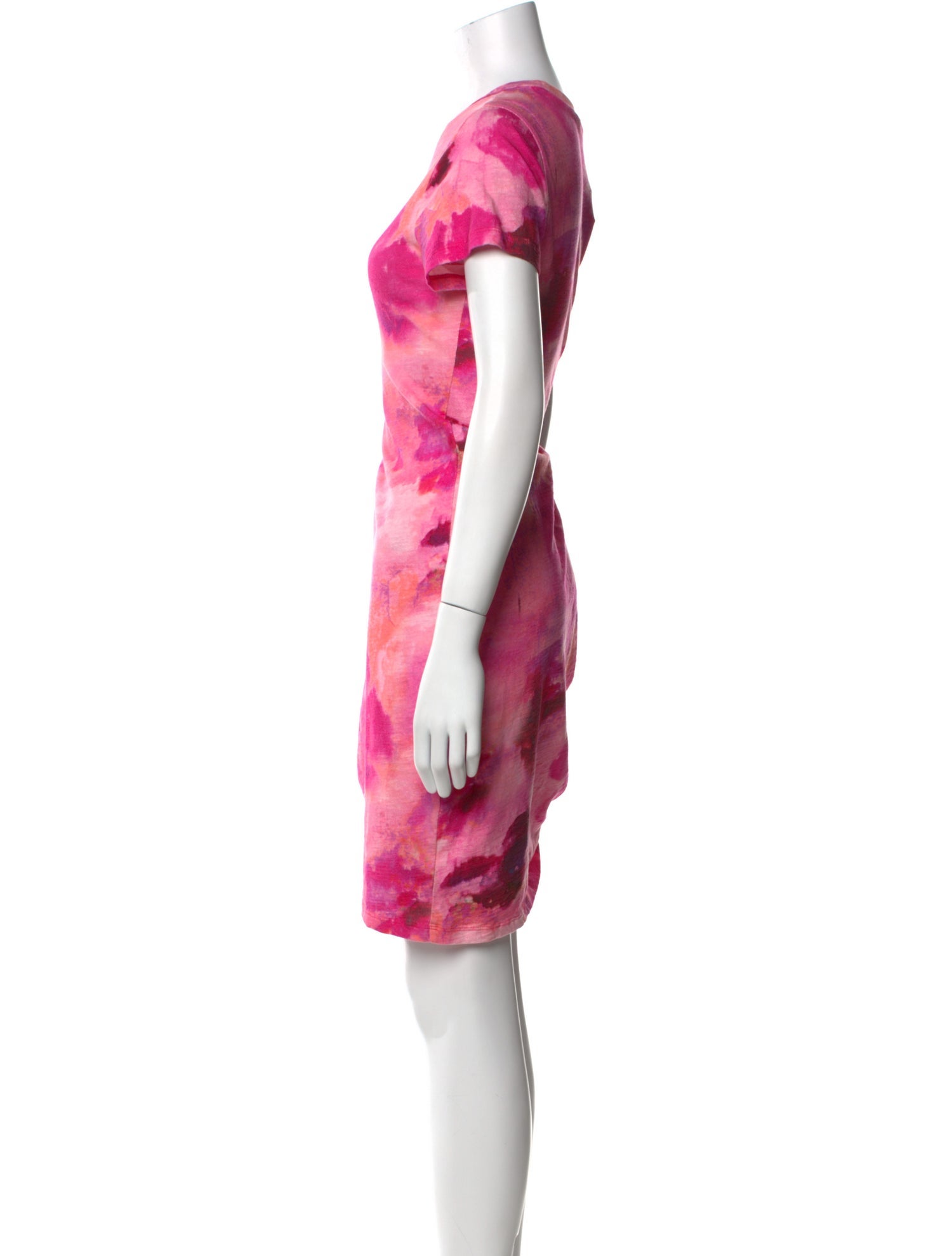 Pam & Gela Tie-Dye Print Knee-Length Dress w/ Tags