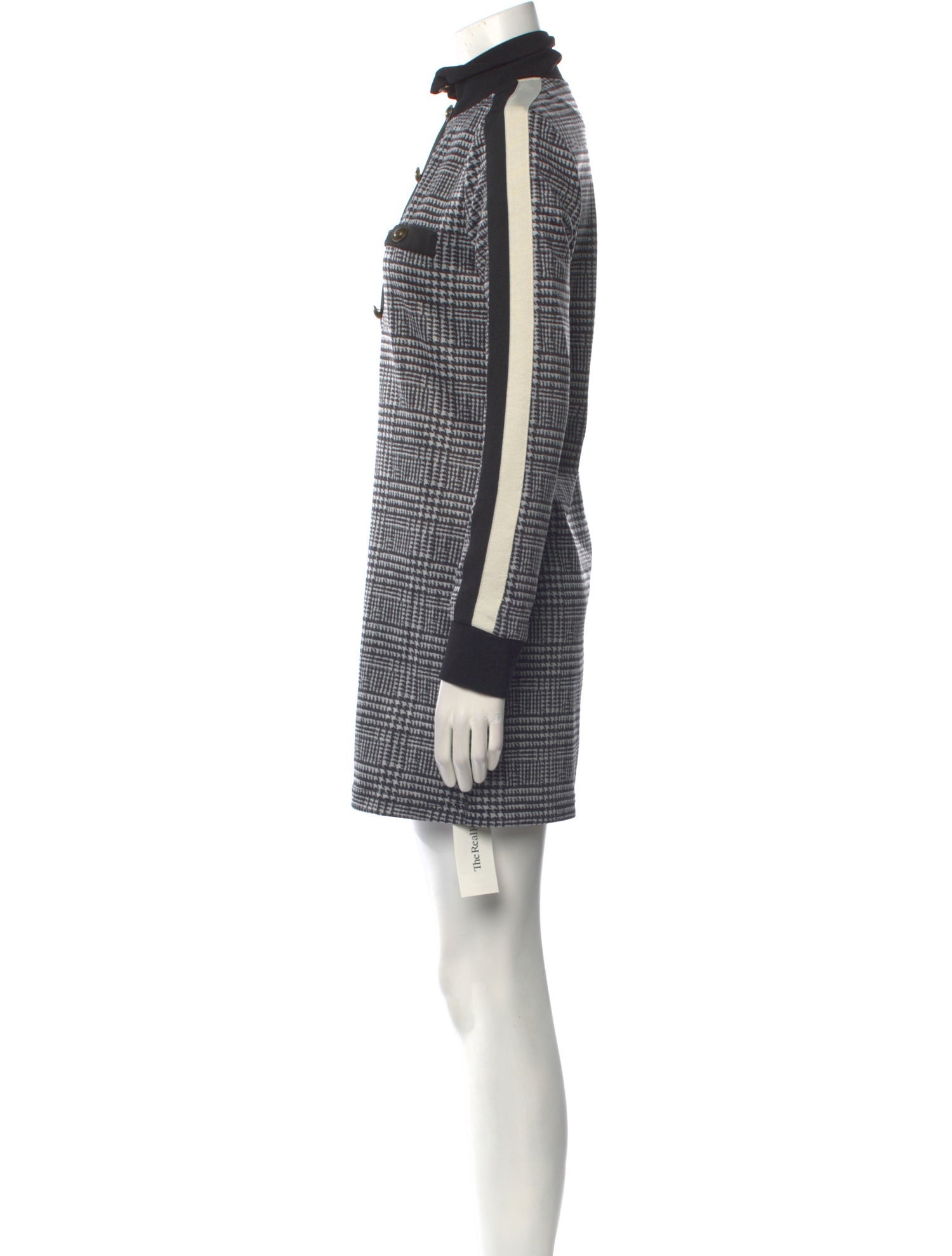 Pam & Gela Plaid Print Mini Dress