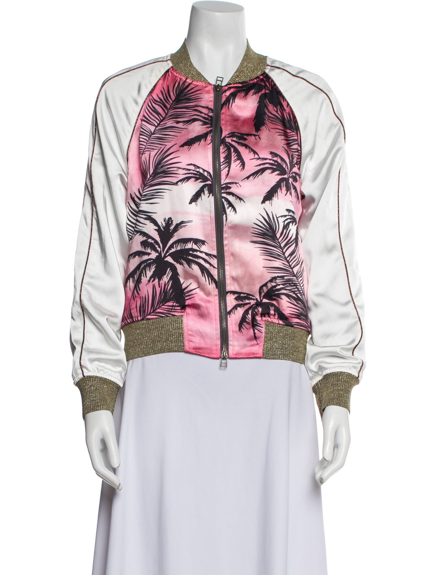 Pam & Gela Printed Bomber Jacket