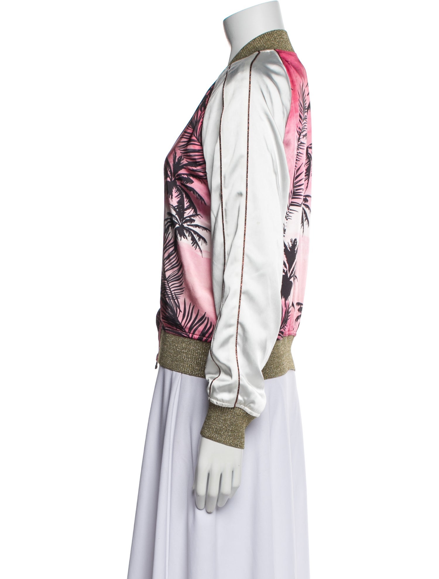 Pam & Gela Printed Bomber Jacket