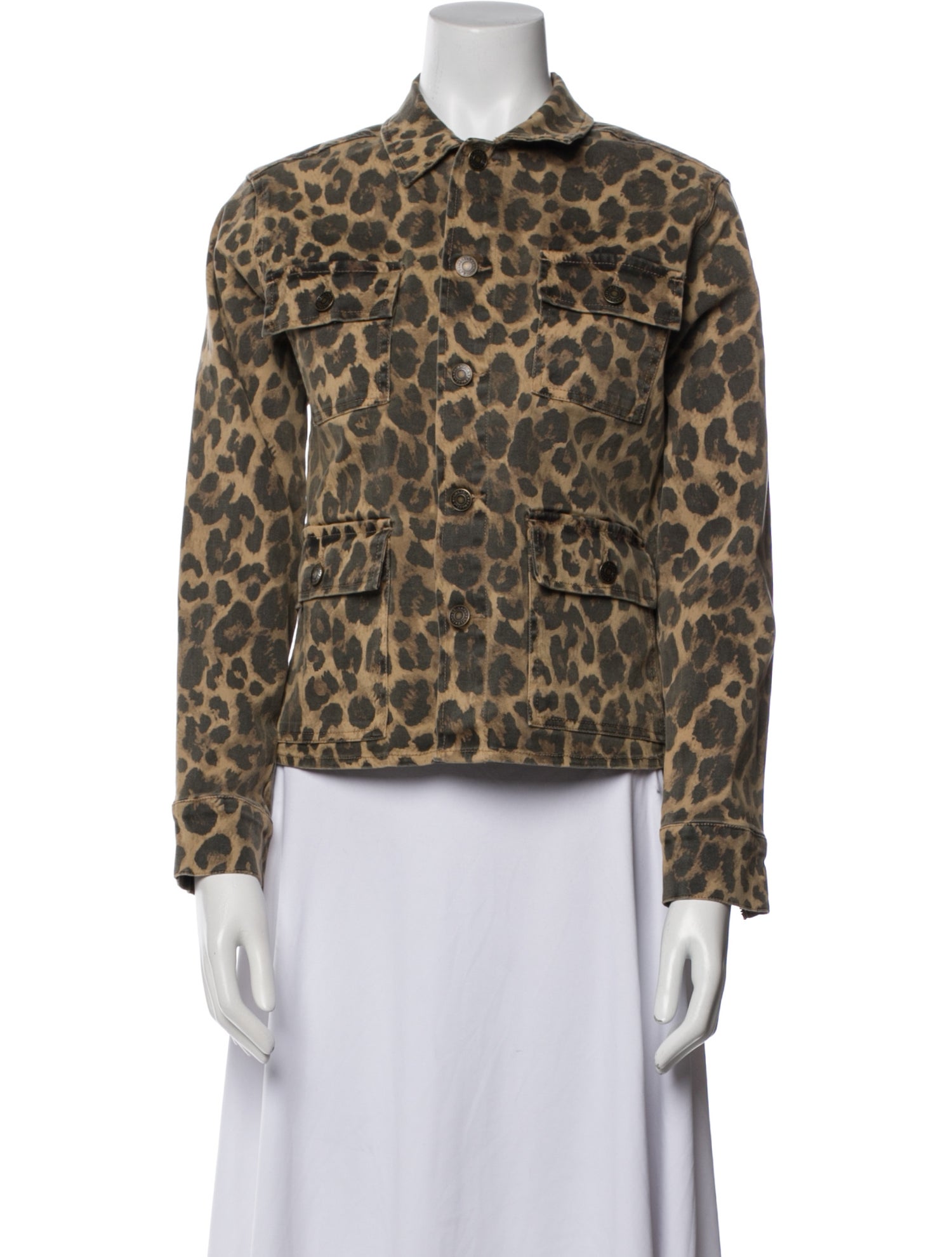 Pam & Gela Animal Print Jacket