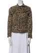 Pam & Gela Animal Print Jacket