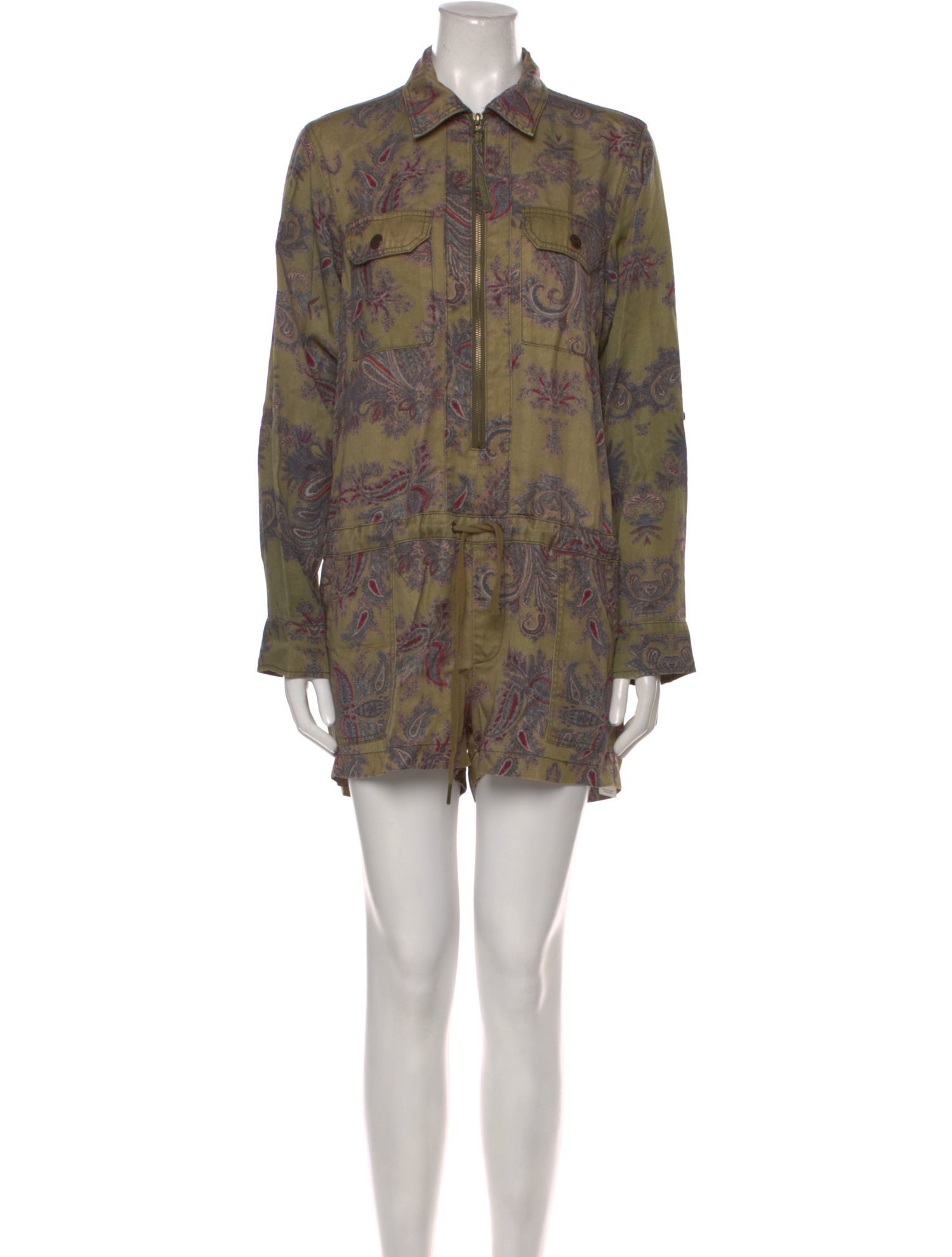 Pam & Gela Paisley Print Romper