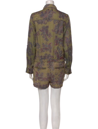 Pam & Gela Paisley Print Romper