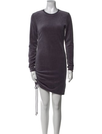 Pam & Gela Crew Neck Mini Dress