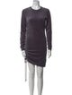 Pam & Gela Crew Neck Mini Dress